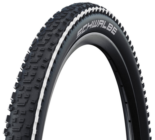 Tire 26" Schwalbe Rapid Rob HS 425 Active Wired 57-559 / 26x2.25 White Stripes