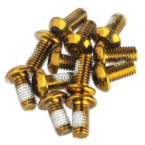 Disc rotor fixing bolts ProX yellow (12 pcs.)