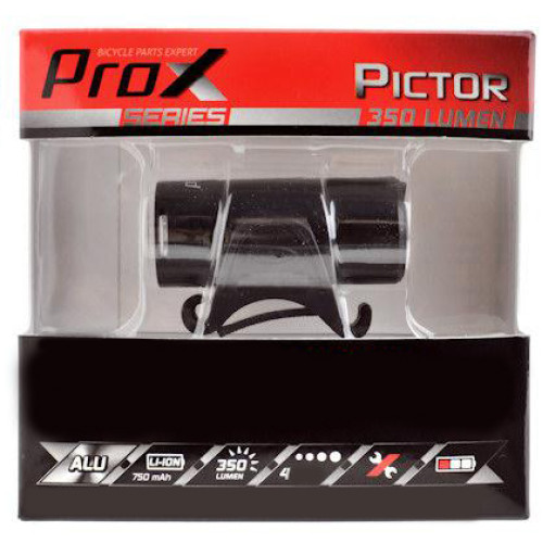 Front lamp ProX Pictor CREE 350Lm USB