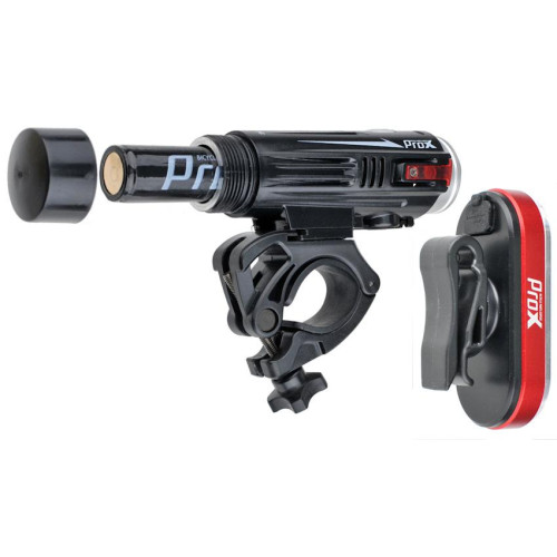 Apgaismojums komplekts ProX Crater 880Lm + Iris 50Lm USB