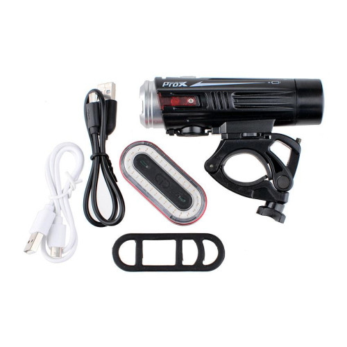Apgaismojums komplekts ProX Crater 880Lm + Iris 50Lm USB