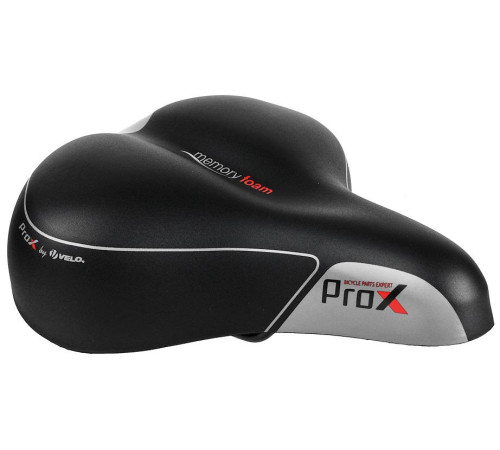 Saddle Velo ProX VL-6123E Elastomer D2 Zone Cut Memory foam
