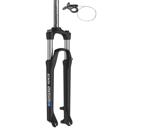 Fork SR Suntour XCM 30 RL DS 29" 100mm 1-1/8" 9x100mm black matt