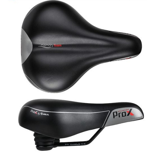 Saddle Velo ProX VL-6104E Elastomer D2 Zone Cut Memory foam