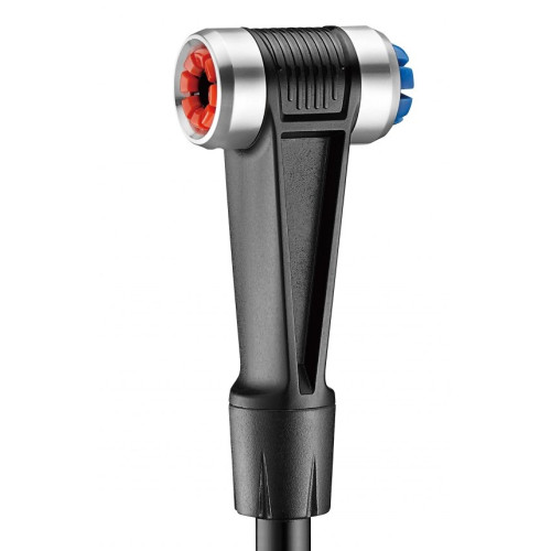 Pump floor BETO steel Pro CMP-138SGC-H1 silver EZ-head + manometer