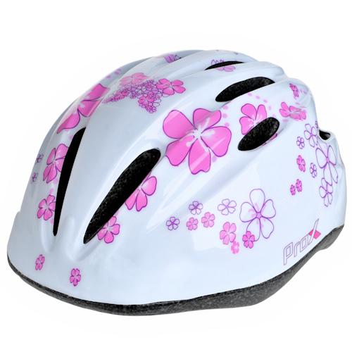 Velo ķivere ProX Spidy white-pink-M (52-56)