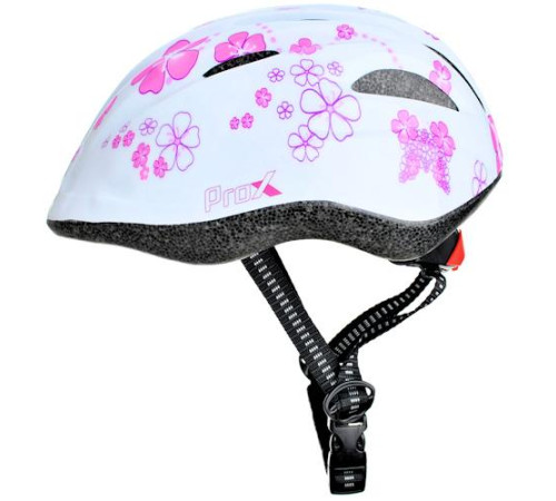 Velo ķivere ProX Spidy white-pink-M (52-56)