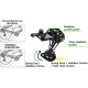 Rear derailleur Shimano XT RD-M8100 1x12-speed