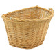 Basket front Azimut Wicker Hooks Natural 34x26x22cm