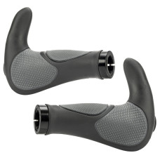 Stūres rokturi Azimut Ergo + Bar-Ends 140mm black-grey