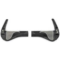 Stūres rokturi Azimut Ergo + Bar-Ends adjustable Alu 140mm black-grey