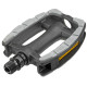 Pedals Azimut Trekking plastic Antislip with ZU bearings and reflectros (1011)