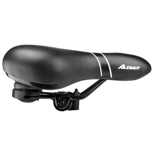 Sēdeklis Azimut Comfort Full Cut 265x200mm black-silver (1029)