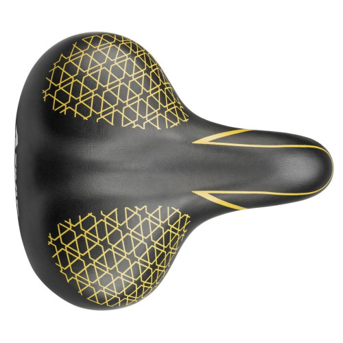 Saddle Azimut City Gold 255x210mm (1034)