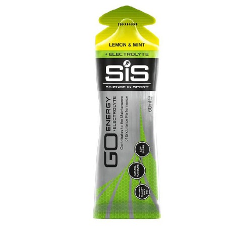 Nutrition gel SiS Go Energy + Electrolyte Lemon & Mint 60ml