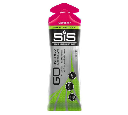 Elektrolītu želeja SiS Go Energy + Electrolyte Raspberry 60ml