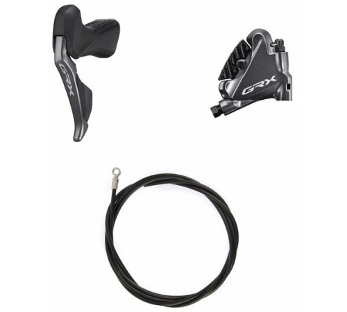 Disc brake set front Shimano GRX Di2 ST/BR-RX815