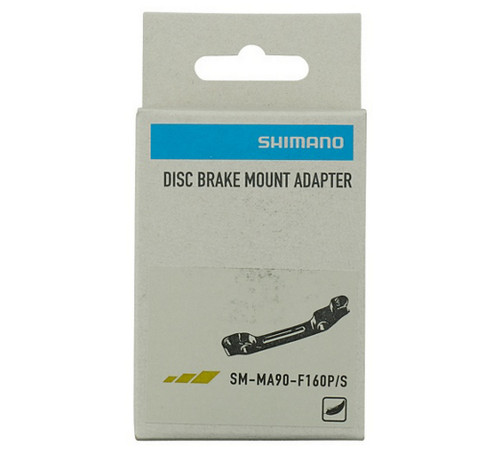 Mount adapter for front disc brake Shimano SM-MA90-F160P/S