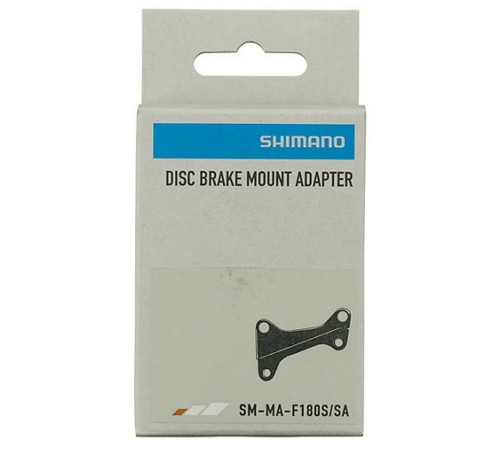 Mount adapter for front disc brake Shimano SM-MA-F180S/S