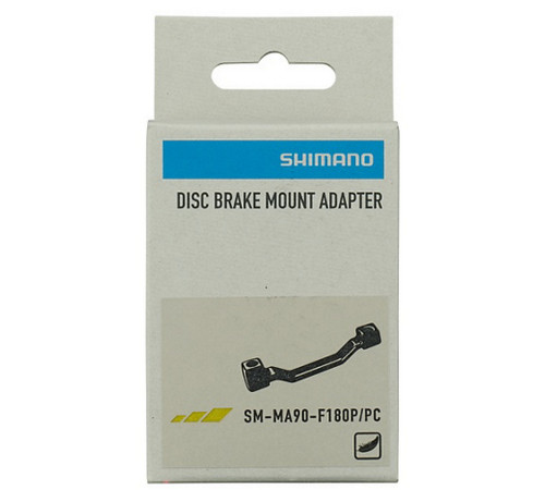 Mount adapter for front disc brake Shimano SM-MA90-F180P/P
