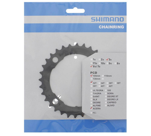 Priekšējā ķēdes riteņa Shimano ACERA FC-M361 32T