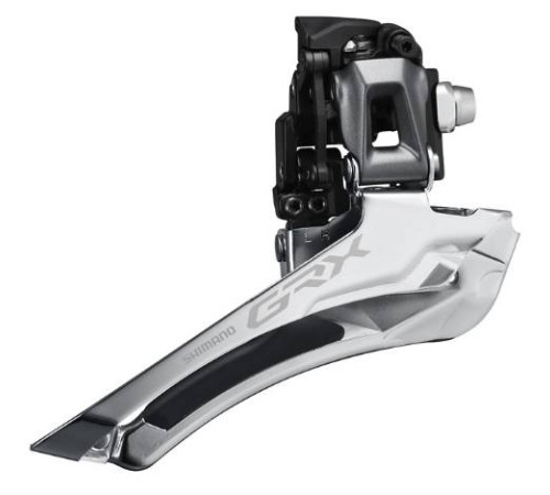 Priekšējais pārslēdzējs Shimano GRX FD-RX810 Brazed-on Down-Swing 2x11-speed