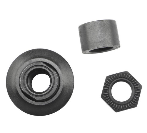 Lock nut unit Shimano HB-M590 left hand