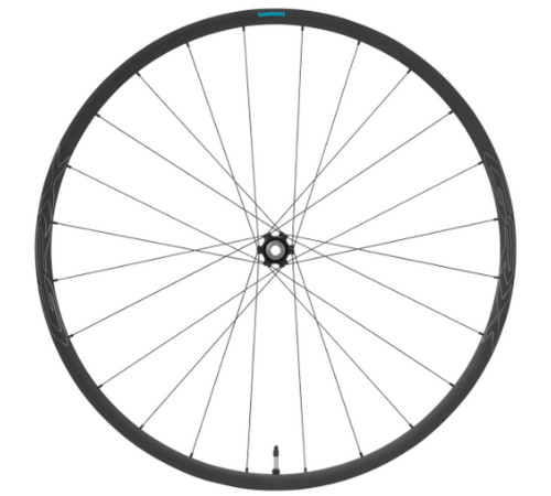 Priekšējais ritenis 28" Shimano WH-RX570 12mm E-Thru Disc C-Lock