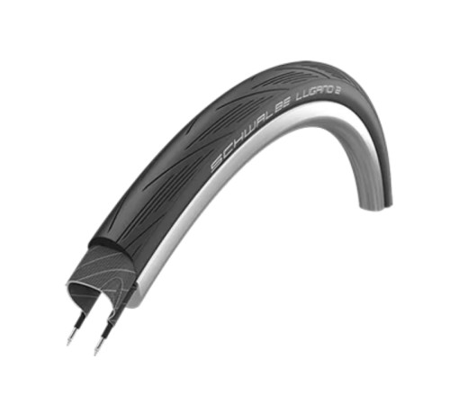 Tire 28" Schwalbe Lugano II Endurance HS 471, Active Wired 25-622 / 700x25C