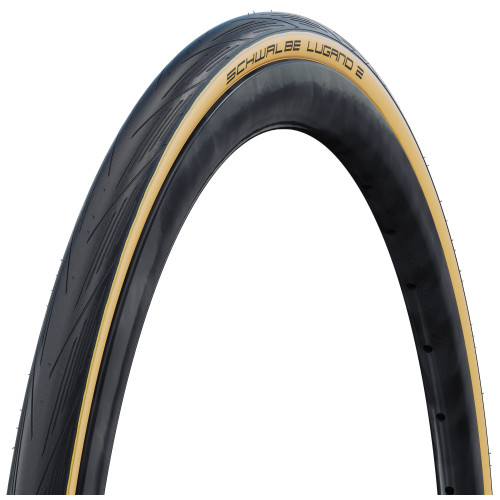Tire 28" Schwalbe Lugano II HS 471 Active Wired 25-622 / 700x25C Classic-Skin