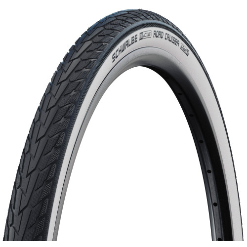 Riepa 28" Schwalbe Road Cruiser HS 484 Active Wired 42-622 / 28x1.60 GreenCompound Whitewall