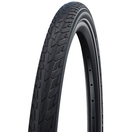 Riepa 28" Schwalbe Road Cruiser Plus HS 484 Active Wired 37-622 / 28x1.40 GreenCompound Reflex