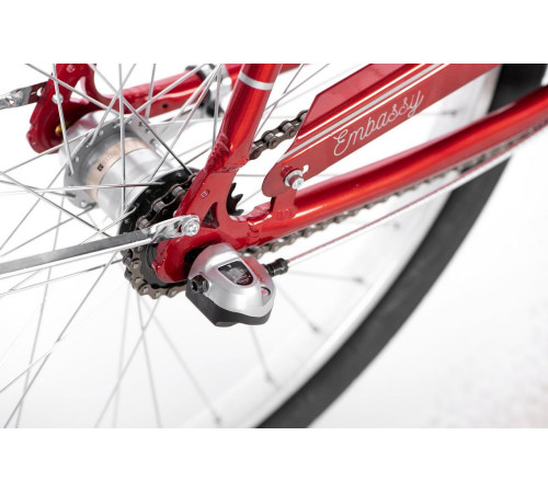 Bicycle Embassy Red Lipstic Classic ALU 26" Deluxe 2022-3 speed Nexus