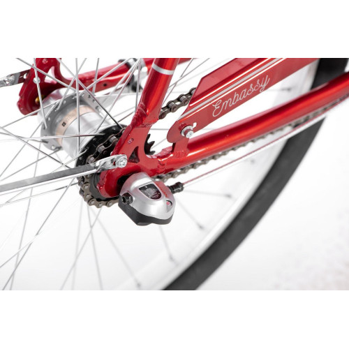 Bicycle Embassy Red Lipstic Classic ALU 26" Deluxe 2022-3 speed Nexus