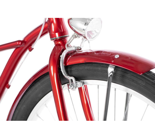 Bicycle Embassy Red Lipstic Classic ALU 26" 2022-7 speed Nexus