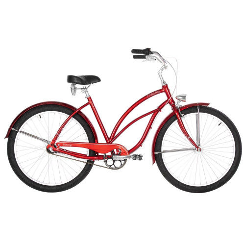 Bicycle Embassy Red Lipstic Classic ALU 26" 2022-7 speed Nexus