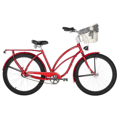 Bicycle Embassy Red Lipstic Classic ALU 26" Deluxe 2022-7 speed Nexus