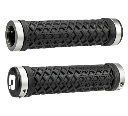 Grips ODI Vans Lock-On Grips Black w/ Graphite Clamps
