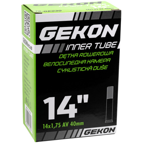 Tube GEKON 14 x 1.75/2.125 AV 40mm (GK030)
