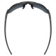 Glasses Uvex blaze III black red / mirror red