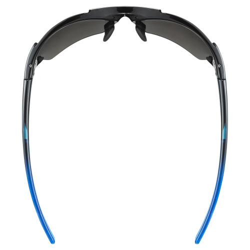 Glasses Uvex blaze III black blue / mirror blue