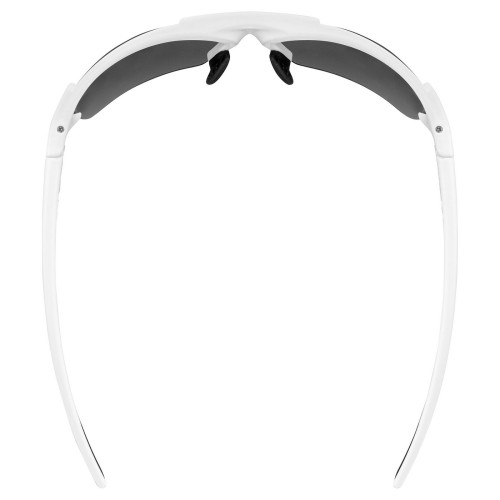 Glasses Uvex blaze III white black / litemirror silver