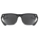 Glasses Uvex lgl 42 black transparent / mirror silver