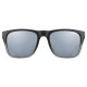 Glasses Uvex lgl 42 black transparent / mirror silver