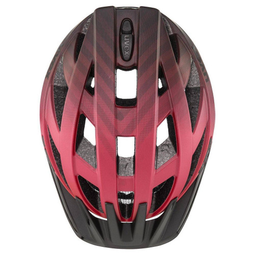 Helmet Uvex i-vo cc red black mat-52-57CM