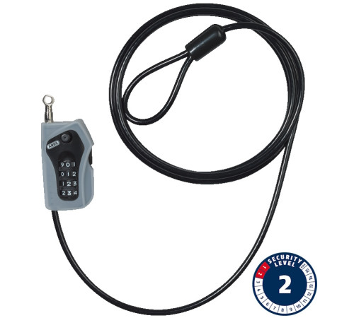 Lock Abus Combiloop 205/200 BK