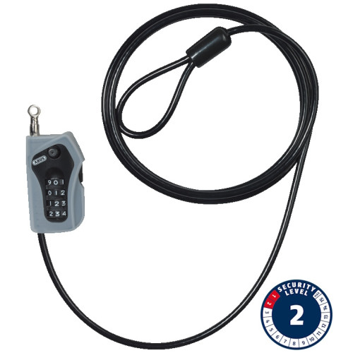 Lock Abus Combiloop 205/200 BK