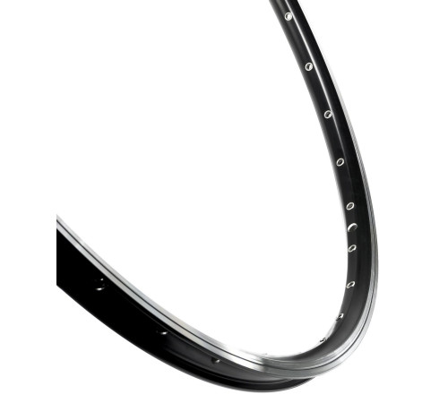 Rim Mach1 ER-10 V-brake 28" - 622x19C Black 36H ZigZag with eyelets V8.4