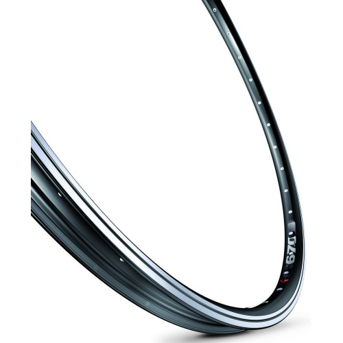 Rim Mach1 670 28" - 622x21C Black 32H ZigZag with eyelets V9