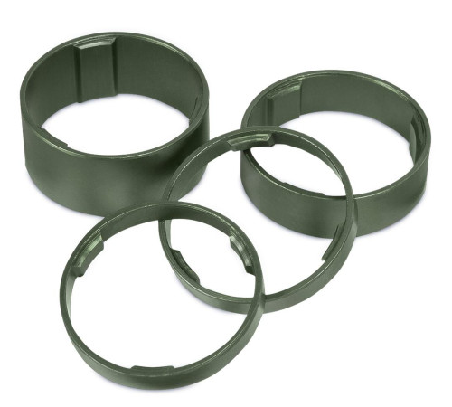 Spacer Set RFR Alu 5/10/15mm green (4 pcs.) green